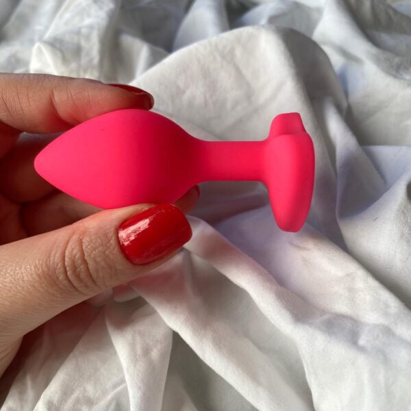 Plug anal de silicone pequeno
