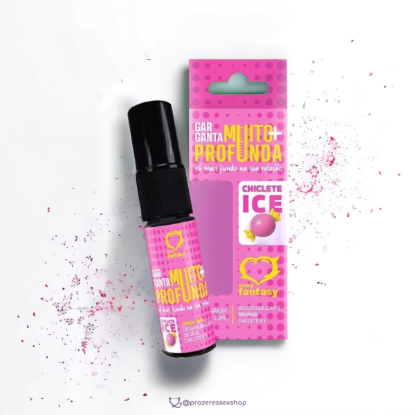 Garganta profunda spray beijável ice 15ml