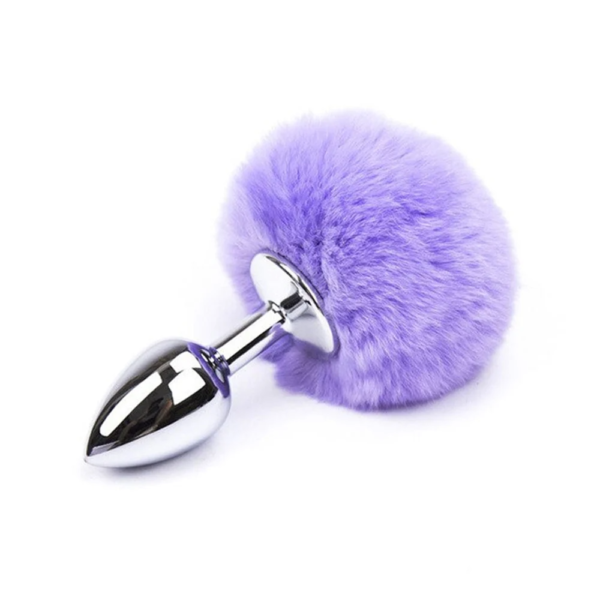 PLUG ANAL POMPOM - LILAS