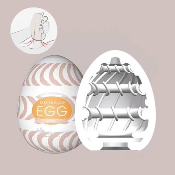 Egg ovo masturbador masculino - Ring