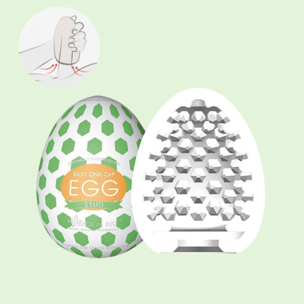 Egg ovo masturbador masculino - Stud