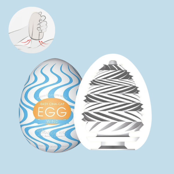 Egg ovo masturbador masculino - Wind