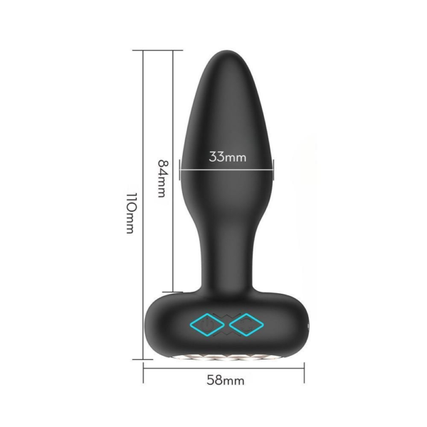 Plug Anal com rotação e controle sem fio - Image 3