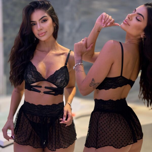Conjunto Mini Saia Luísa - Tam G