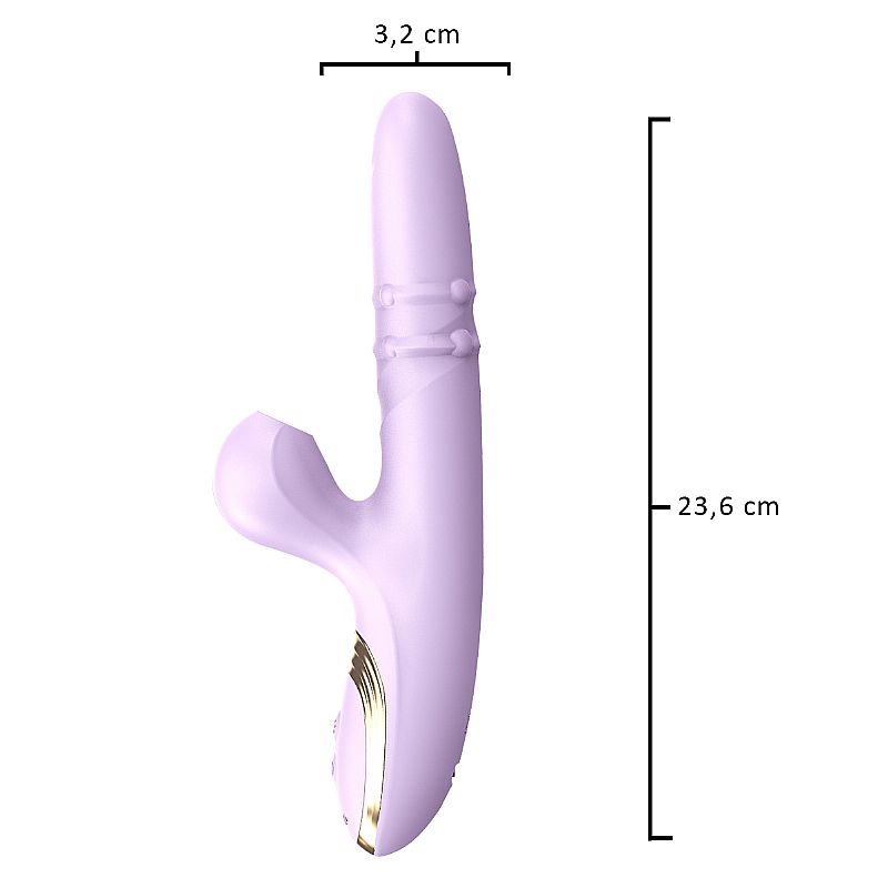 Vibrador Petter - sução e vai e vem de anel - Image 3