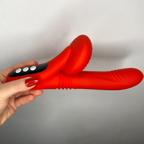 Vibrador Vulcano - vai e vem + simulador de oral + modo aquecimento - Image 4