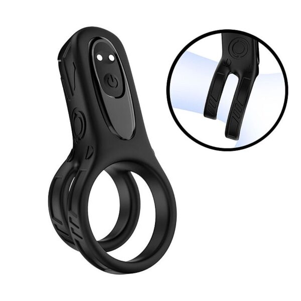 Anel peniano Duke duplo com vibrador - Image 6