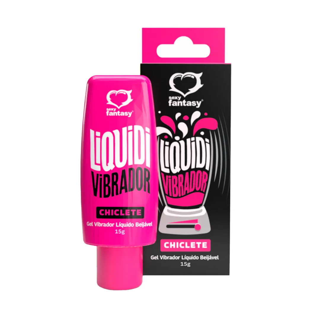 Vibrador Líquido Liquidi - Chiclete