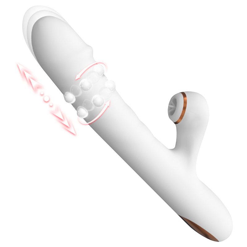 Vibrador Dimitri sucção vai e vem com esferas - Image 2
