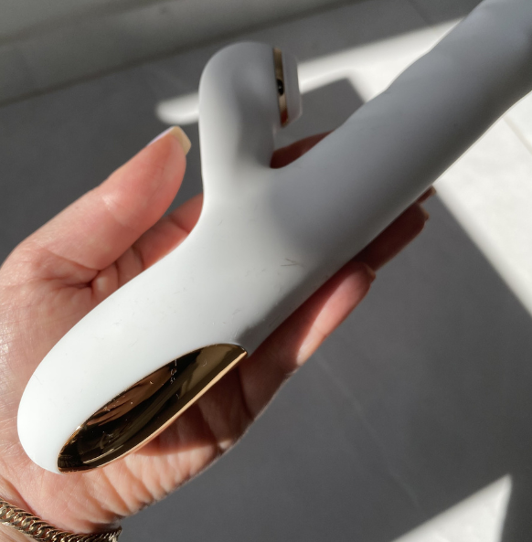 Vibrador Dimitri sucção vai e vem com esferas - Imagem 4
