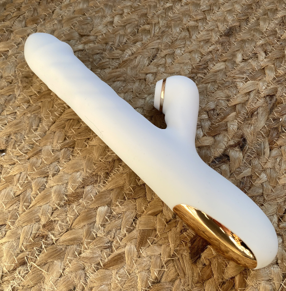 Vibrador Dimitri sucção vai e vem com esferas - Imagem 3