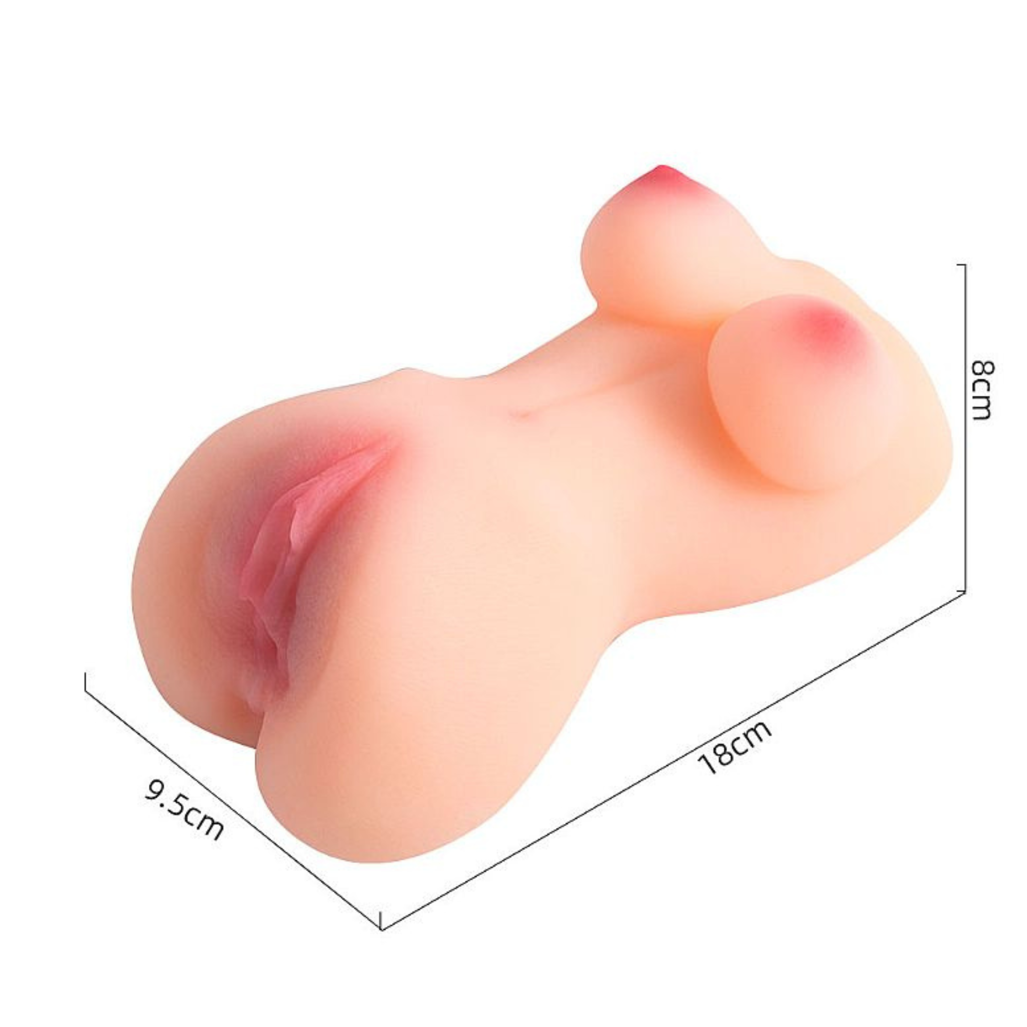 Masturbador Masculino Formato de Mini Corpo / Vagina - Imagem 2