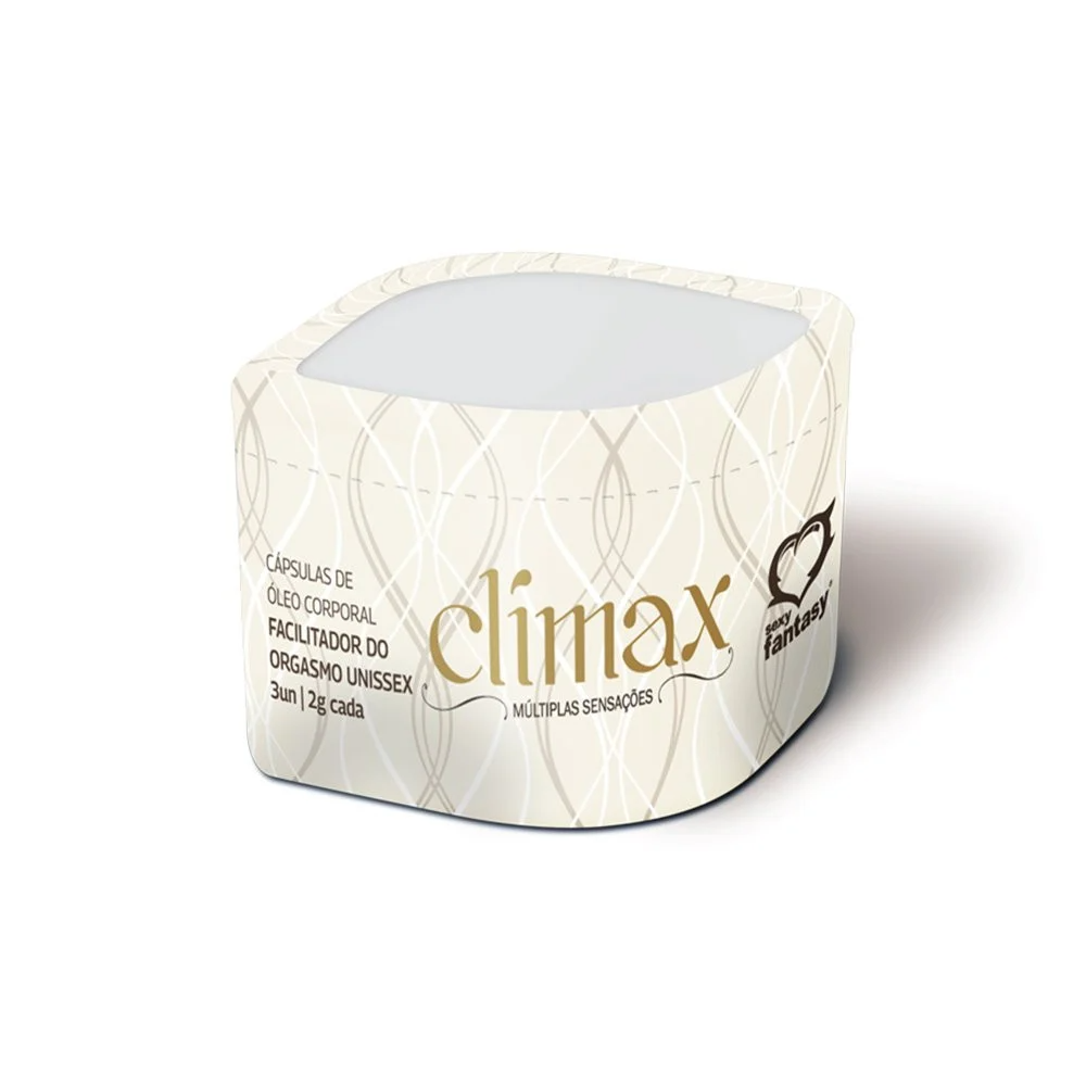 Climax Facilitador de Orgasmos Cápsula 03 Unidades
