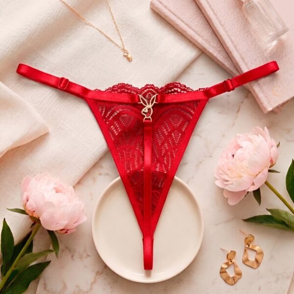 Fio de Renda Sexy com Coelhinho Playboy- tam unico