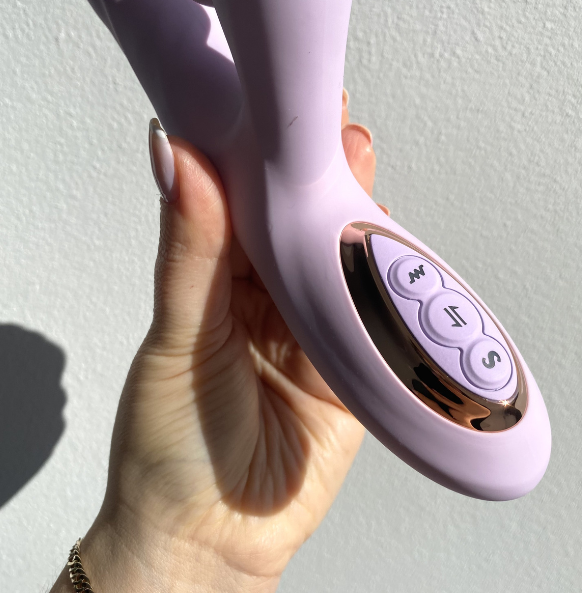 Vibrador Vick com sucção e vai e vem - Imagem 3