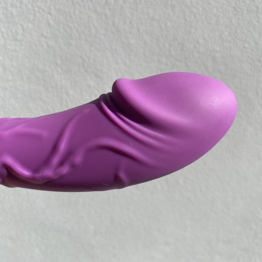 Vibrador Penetrável Texturizado com Estimulador de Língua - Imagem 3
