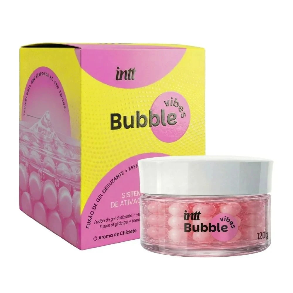 Bubble Vibes Gel com Microesferas 3 em 1 Chiclete 120g